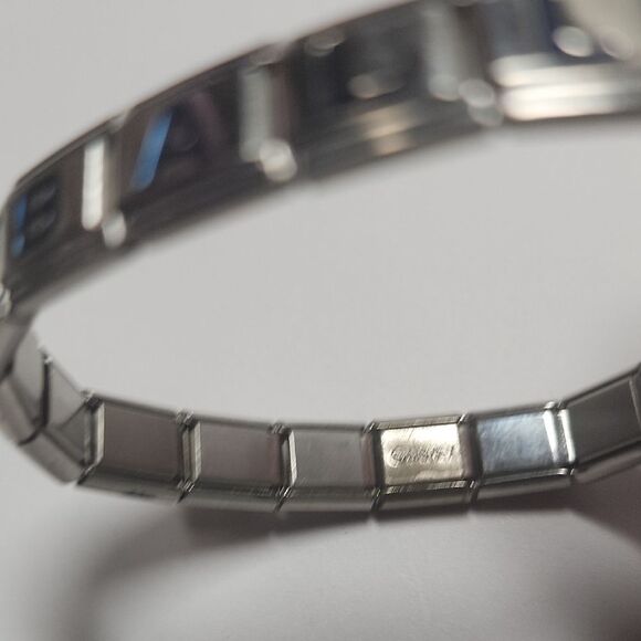 Italian Charm Bracelet With 2 Disney Charms I Love Softball Frog Star Mickey - Picture 5 of 6